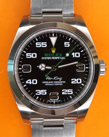 2018 Rolex Air-King 40MM Black Dial Oyster Bracelet (116900)