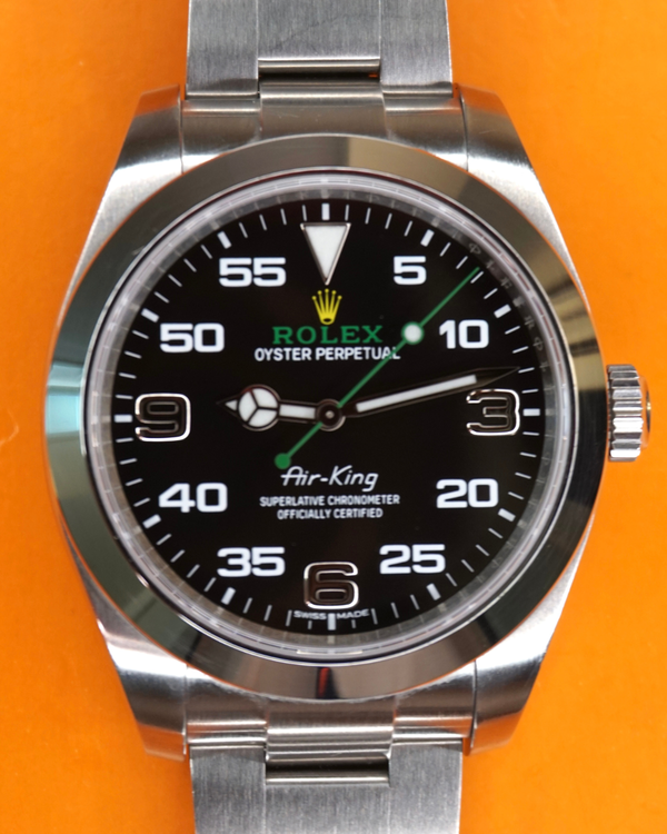 2018 Rolex Air-King 40MM Black Dial Oyster Bracelet (116900)