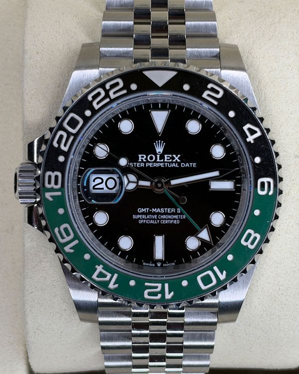 2026 Rolex GMT-Master II “Sprite” 40MM Black Dial Jubilee Bracelet (126720VTNR)