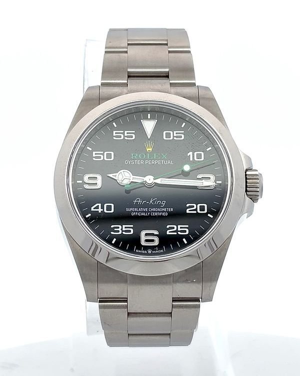 2024 Rolex Air-King 40MM Black Dial Oyster Bracelet (126900)
