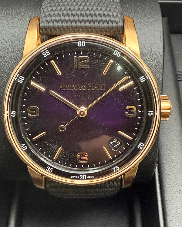 Audemars Piguet Code 11.59 41MM Purple Dial Textile Strap (15210OR.OO.A002KB.02)