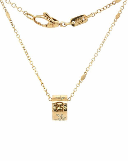 Gucci 7900 Icon Blossom Enamel Necklace (Gucci Accessories)