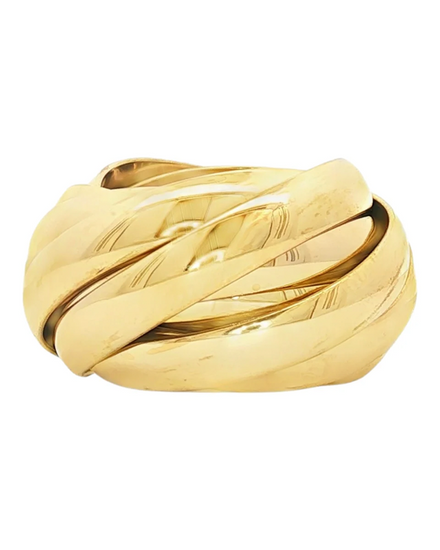 Tiffany & Co. Paloma Picasso Melody 9 Band Rolling Ring  18K Yellow Gold (Ring)