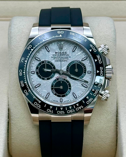 2026 Rolex Cosmograph Daytona 40MM Meteorite Dial Oysterflex Strap (126519LN)