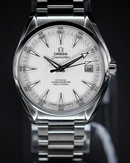 No Reserve - 2021 Omega Seamaster Aqua Terra 41.5MM Silver Dial Steel Bracelet (231.10.42.21.02.001)