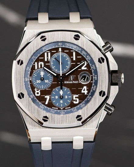 2019 Audemars Piguet Royal Oak Offshore “Havana” 42MM Brown Dial Rubber Strap (26470ST.OO.A099CR.01)