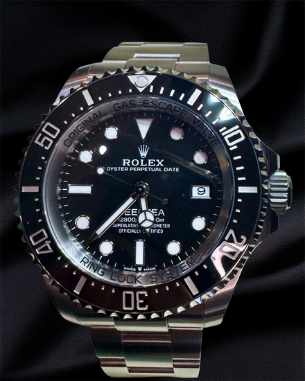 2026 Rolex Sea-Dweller Deepsea 44MM Black Dial Oyster Bracelet (136660)