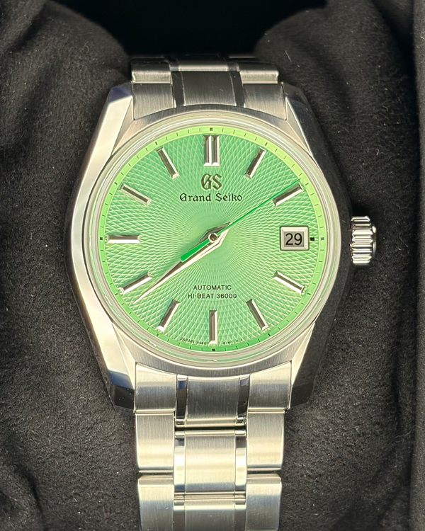 2023 Grand Seiko Heritage "Jōdogahama" L.E. 40MM Green Dial Steel Bracelet (SBGH335G)