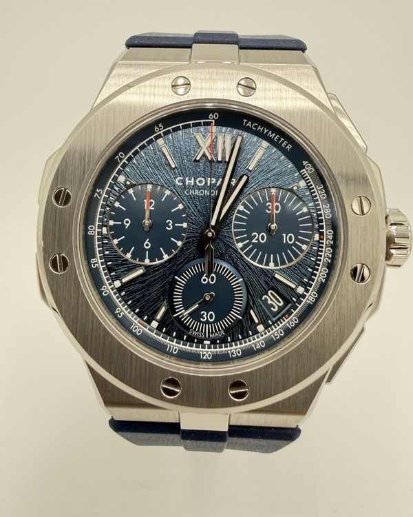 Chopard Alpine Eagle XL Chrono 44MM Blue Dial Rubber Strap (298609-3003)