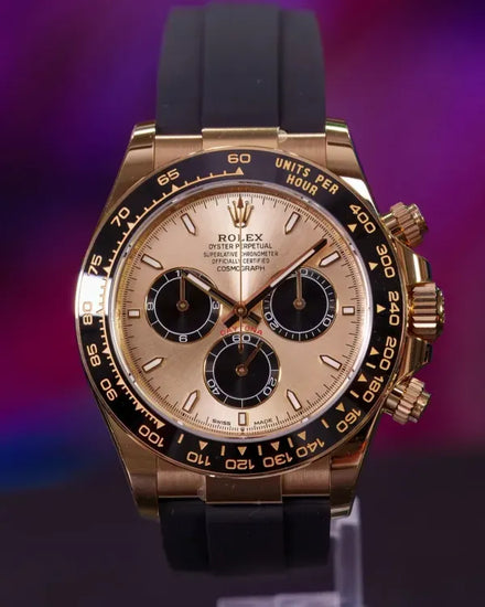 2026 Rolex Cosmograph Daytona 40MM Champagne Dial Oysterflex Strap (126518LN)