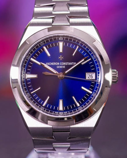 2025 Vacheron Constantin Overseas 41MM Blue Dial Steel Bracelet (4520V/210A-B128)