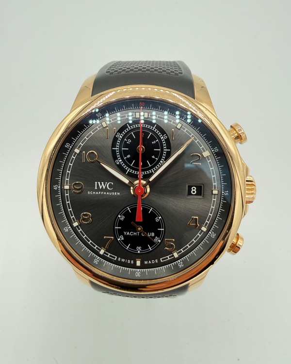 IWC Schaffhausen Portugieser 43.5MM Grey Dial Rubber Strap (IW390505)