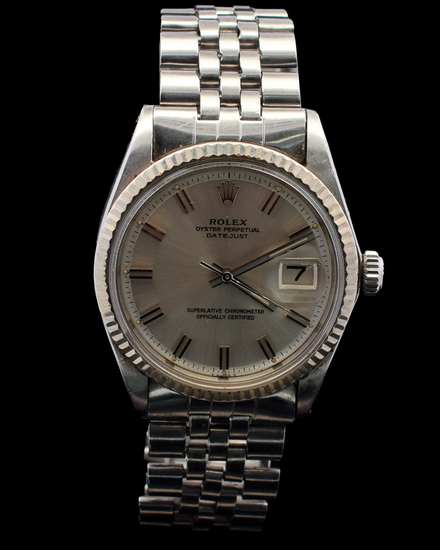 1970 Rolex Datejust 36MM Silver Dial Jubilee Bracelet (1601)