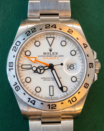 2026 Rolex Explorer II "Polar" 42MM White Dial Oyster Bracelet (226570)