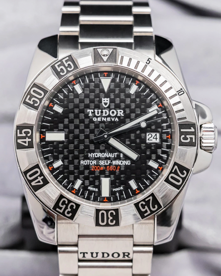 Tudor Hydronaut 41MM Black Dial Steel Bracelet (20040)
