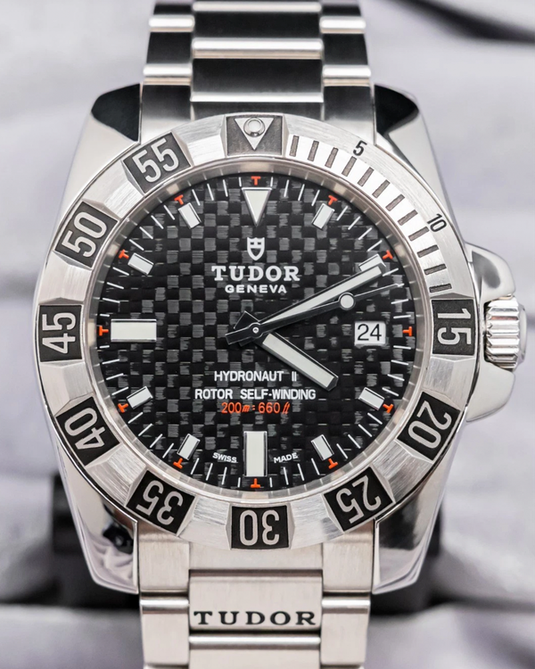 Tudor Hydronaut 41MM Black Dial Steel Bracelet (20040)