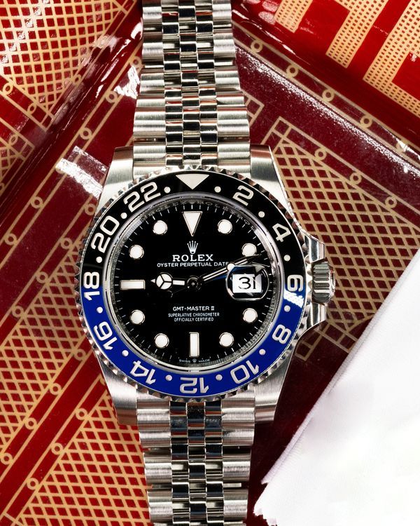 2023 Rolex GMT-Master II "Batgirl" 40MM Black Dial Jubilee Bracelet (126710BLNR)