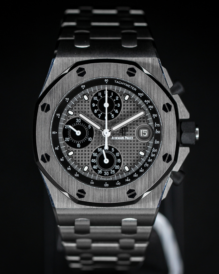 2022 Audemars Piguet Royal Oak Offshore 42MM Grey Dial Titanium Bracelet (26238TI.OO.2000TI.01)