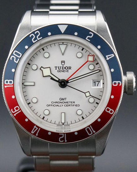 2023 Tudor Black Bay GMT "Pepsi" 41MM White Dial Steel Bracelet (79830RB)