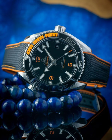 2025 Omega Seamaster Planet Ocean 600M 43.5MM Black Dial Rubber Strap (215.32.44.21.01.001)