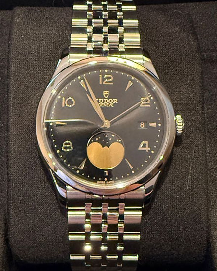 2026 Tudor 1926 Luna 39MM Black Dial Steel Bracelet (91560)