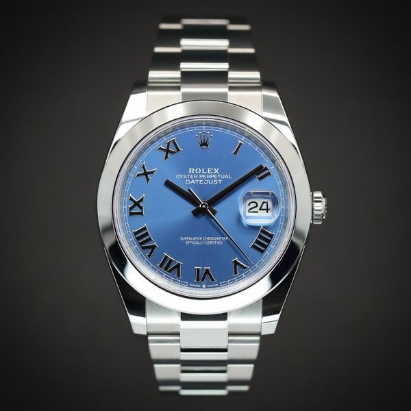 2026 Rolex Datejust 41MM Blue Dial Oyster Bracelet (126300)