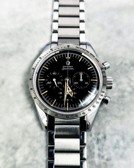 No Reserve - 2017 Omega Speedmaster L.E. 39MM Black Dial Steel Bracelet (311.10.39.30.01.001)