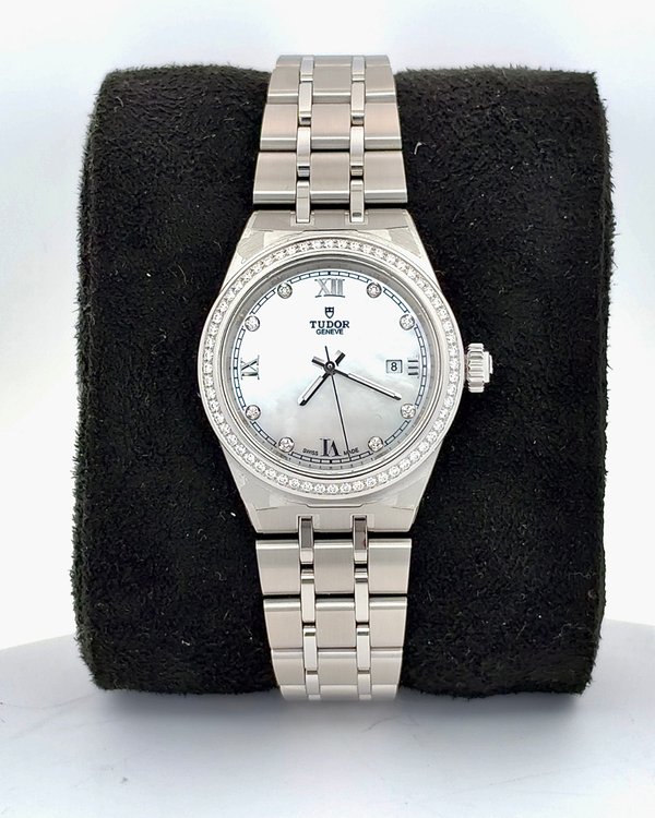2022 Tudor Royal 28MM Mother of Pearl Dial Steel Bracelet (28320)