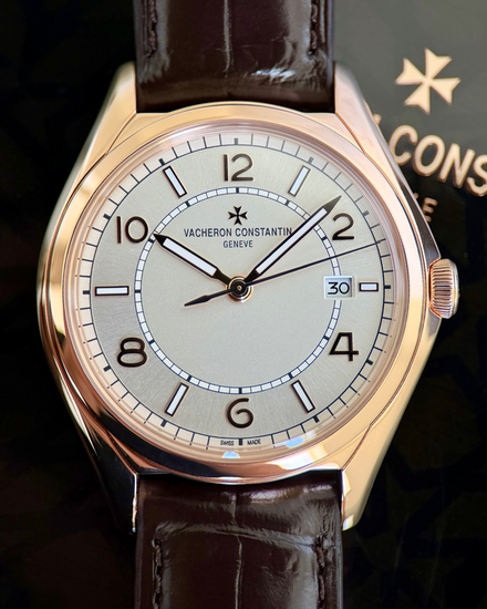 2022 Vacheron Constantin Fiftysix 40MM Silver Dial Leather Strap (4600E/000R-B441)
