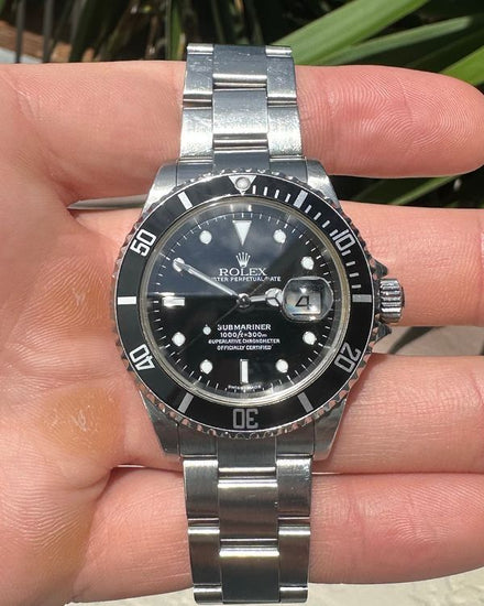 2004 Rolex Submariner Date 40MM Black Dial Oyster Bracelet (16610)