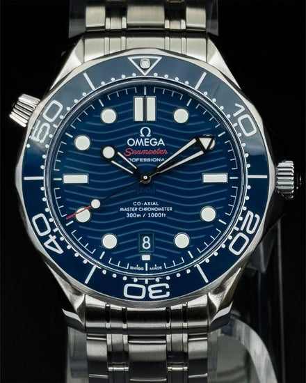 2024 Omega Seamaster Diver 300M 42MM Blue Dial Steel Bracelet (210.30.42.20.03.001)