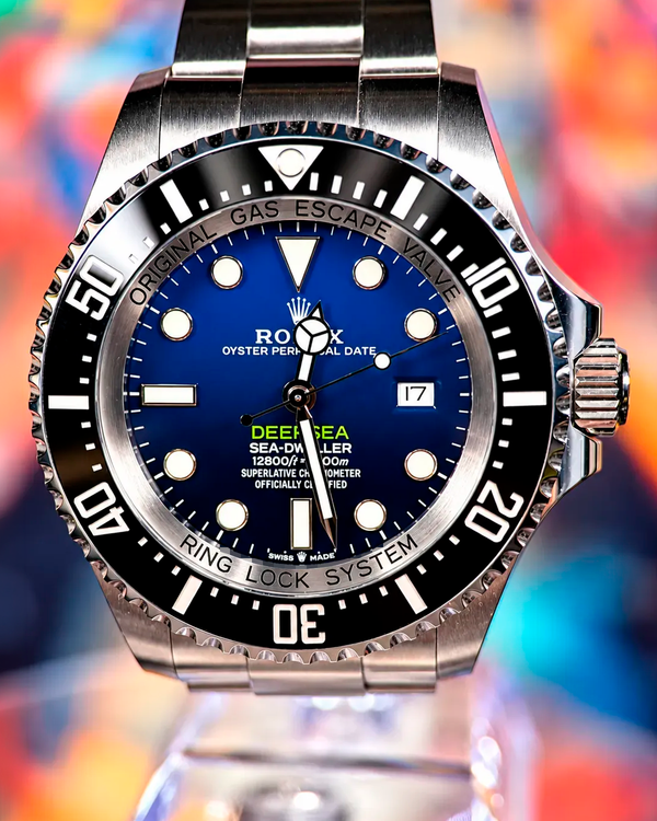No Reserve - 2022 Rolex Sea-Dweller Deepsea 44MM Blue Dial Oyster Bracelet (126660)