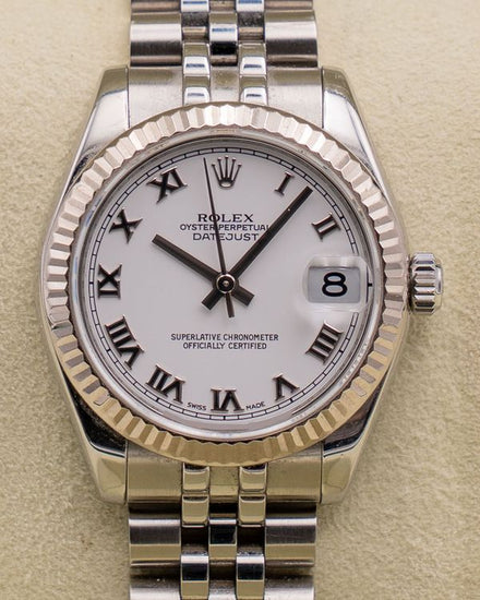 Rolex Datejust 31MM White Dial Jubilee Bracelet (178274)