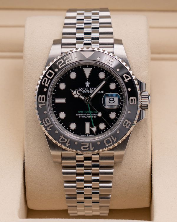 2026 Rolex GMT-Master II "Bruce Wayne" 40MM Black Dial Jubilee Bracelet (126710GRNR)