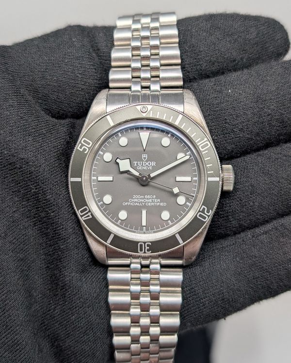 2022 Tudor Black Bay 58' "925" 39MM Grey Dial Aftermarket Steel Bracelet (79010SG)