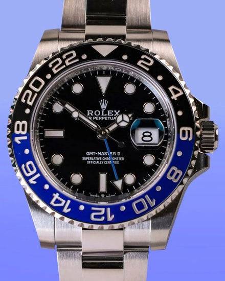 No Reserve - 2026 Rolex GMT-Master II "Batman" 40MM Black Dial Oyster Bracelet (126710BLNR)