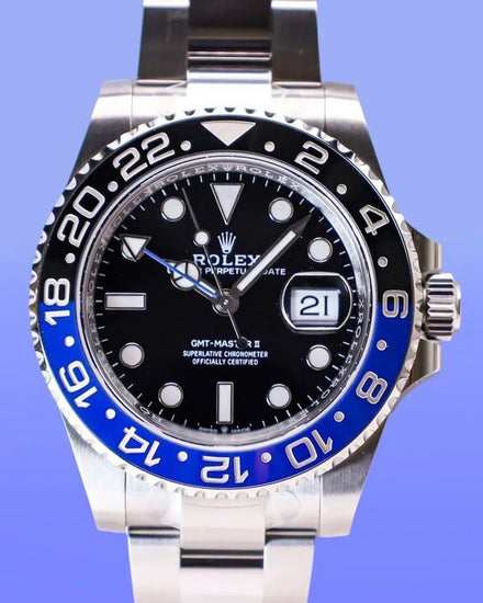No Reserve - 2026 Rolex GMT-Master II "Batman" 40MM Black Dial Oyster Bracelet (126710BLNR)