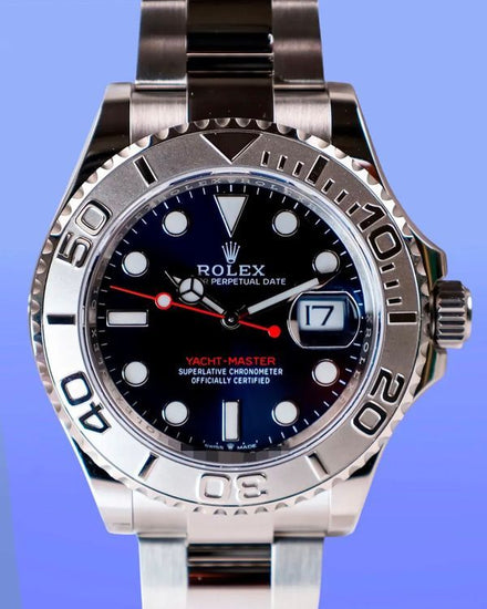 No Reserve - 2026 Rolex Yacht-Master 40MM Blue Dial Oyster Bracelet (126622)