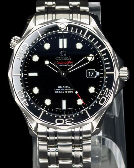 2019 Omega Seamaster Diver 300M 41MM Black Dial Steel Bracelet (212.30.41.20.01.003)