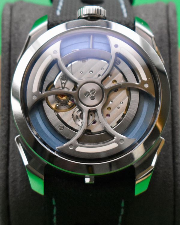 No Reserve - 2024 MB&F MAD Edition 1S L.E. 42MM Skeleton Dial Leather Strap (M.A.D.1S)