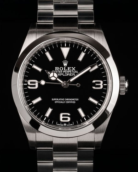 2023 Rolex Explorer 40MM Black Dial Oyster Bracelet (224270)