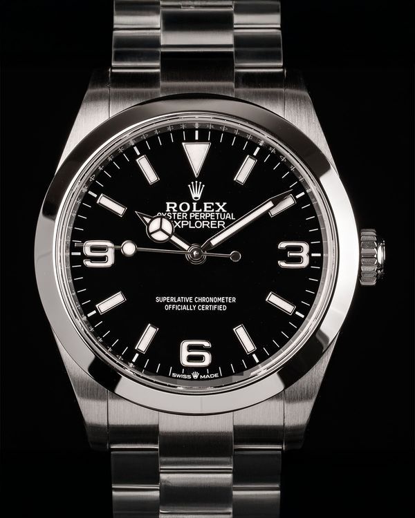 2023 Rolex Explorer 40MM Black Dial Oyster Bracelet (224270)