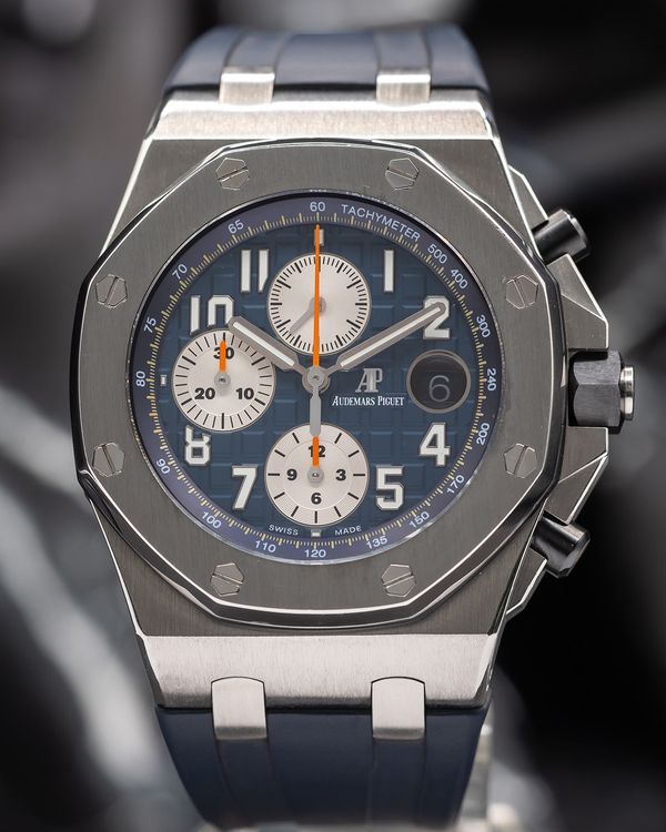 Audemars Piguet Royal Oak Offshore 42MM Blue Dial Rubber Strap (26470ST.OO.A027CA.01)