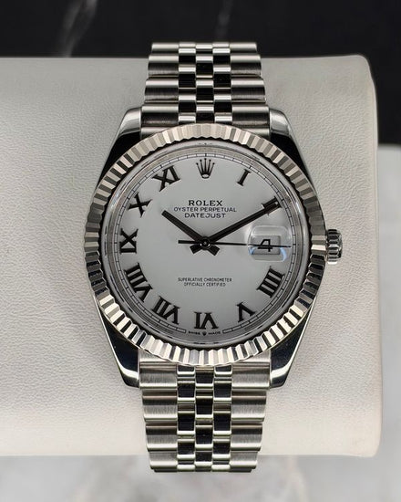 2024 Rolex Datejust 41MM White Dial Jubilee Bracelet (126334)