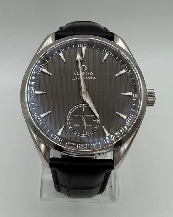 2013 Omega Seamaster Aqua Terra 49.2MM Grey Dial Leather Strap (231.13.49.10.06.001)