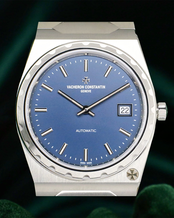2026 Vacheron Constantin Historiques 222 "Jumbo" 37MM Blue Dial Steel Bracelet (4200H/222A-B934)