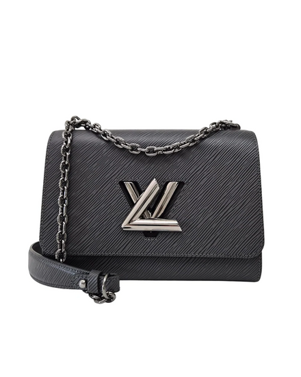 Louis Vuitton Bag Epi Gray Leather Twist Silver-Tone Hardware (Bag)