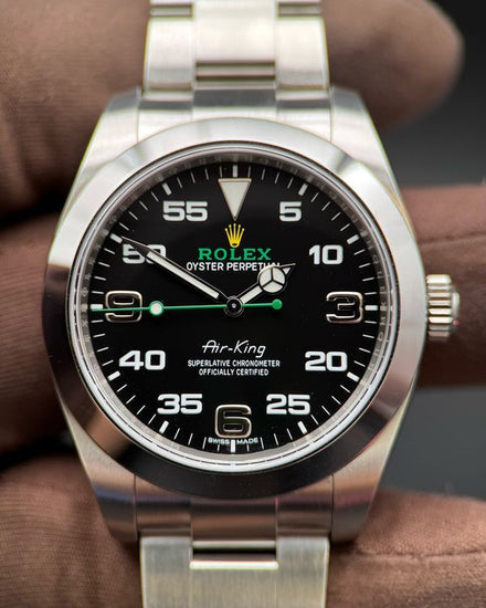 2020 Rolex Air-King 40MM Black Dial Oyster Bracelet (116900)