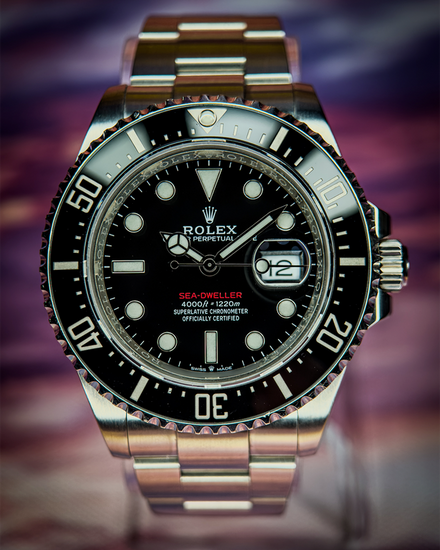 No Reserve - 2020 Rolex Sea-Dweller "Red Letters 50th Anniversary" 43MM Black Dial Oyster Bracelet (126600)