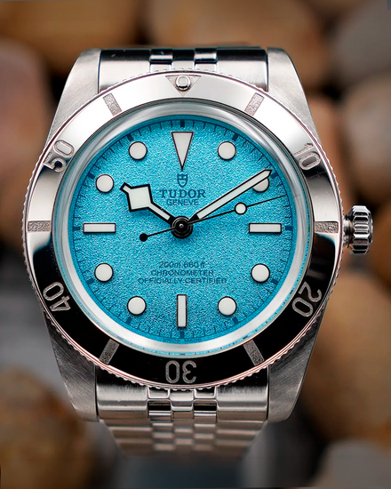 2025 Tudor Black Bay '54 "Lagoon Blue" 37MM Turquoise Dial Steel Bracelet (79000)